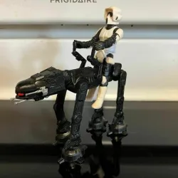 STAR WARS VINTAGE EV-AT TRACKER, SEEK AND DESTROY DROID, CUSTOM UNPRODUCED KENNER, HASBRO ACTION FIGURE, 3.75", 1/18, 5POA