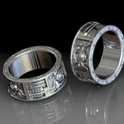 Steampunk rings