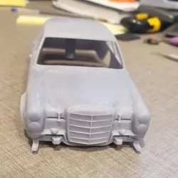 STL MERCEDES  300 SEL 6.8 AMG FOR SLOTCAR SCALE 1:32