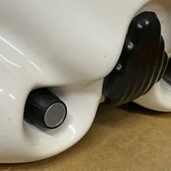 Stormtrooper Helmet aerator with 3D printed mesh