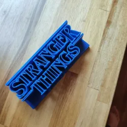 Stranger things logo
