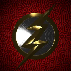 The flash 3D logo