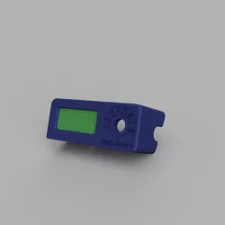 Turbo lamik screen and map selector holder