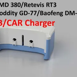 TYT MD 380, Retevis RT3, Radioddity GD-77  USB / Car Charger