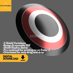 US Agent Shield - STL - 3D Files (Digital Download) Marvel Captain America