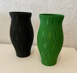 Vase with pattern