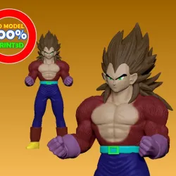 VEGETA SJ4 - Dragonball - 3D print model