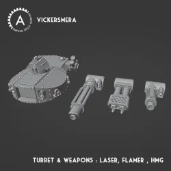 Vickersmera medium tank turret