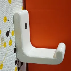 Wall hook for bags and backpacks (heavy duty)