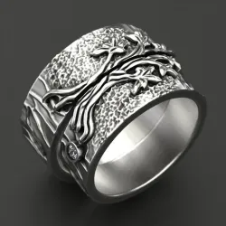 Wedding rings tree