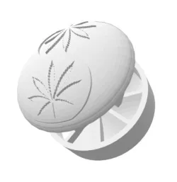 WEED GRINDER WEED CHOPPER YIN-YAN