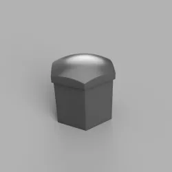 Wheel nut cover for car