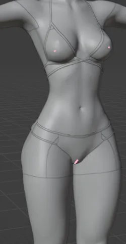 Widowmaker Bikini +18 figure
