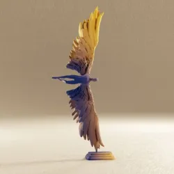 Wingman sculpture