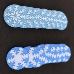Winter STL board game Tokens