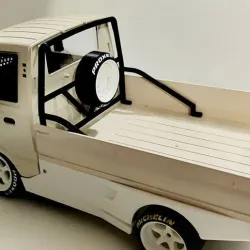 WPL D12 KEI TRUCK REAR BAR