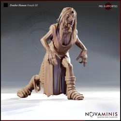 Zombie Human Female 02