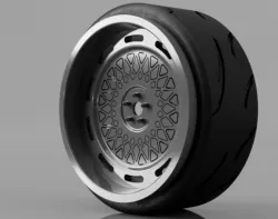 1/10 scale RC Drifting AL13 C02-1.109R wheel