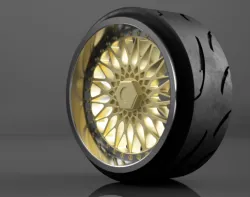 1/10 scale RC Drifting BBS RS wheel