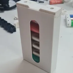 18650 lithium ion cell holder - Solderless / weldless