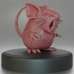 20- Raticate Pokemon Figure
