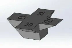 3d print test cube overhang