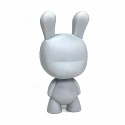3D Printable STL Coco Bunny Art Toy Platform Figure With Silicone Mold Box