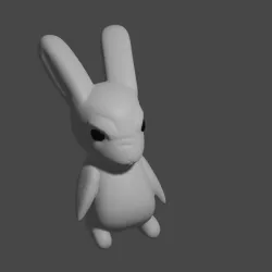 angry rabbit