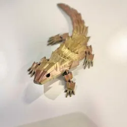 Armadillo Lizard - Articulated