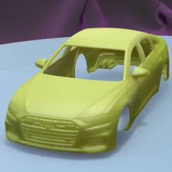 AUDI S6 SEDAN C8 2019  (1/24) printable car body