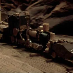 Back to the future III Train model