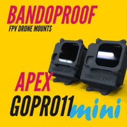 BANDOPROOF // GOPRO 11 mini horizontal // IMPULSE RC APEX MOUNT