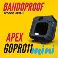 BANDOPROOF // GOPRO 11 mini vertical // IMPULSE RC APEX MOUNT