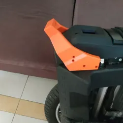begode master front handle, helmet hanger