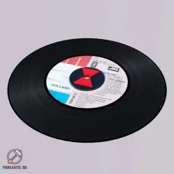 Black Widow 45 Record Adapter