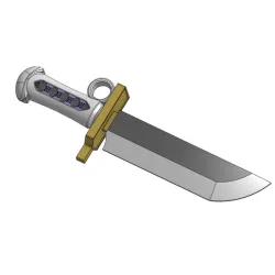 Bleach Kensei Muguruma Knife Prop
