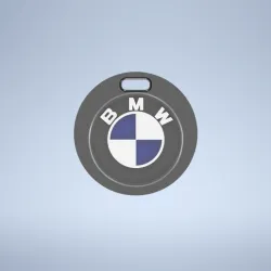 BMW logo emblem keychain keyring