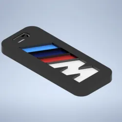 BMW M  ///M logo emblem keychain keyring