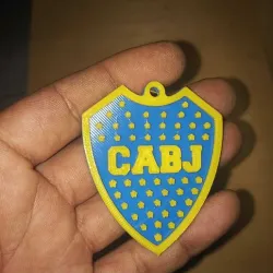 Boca Juniors keychain