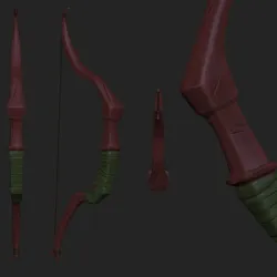 bow and arrow stilyzed