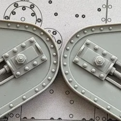 BRITISH MK II squared track adjusting bolt recess