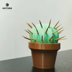 Cactus Toothpick Holder with Planter