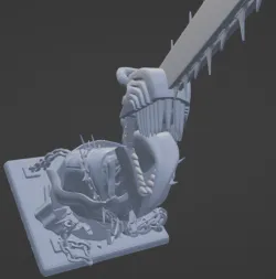 Chainsaw-Man Bursted Bust