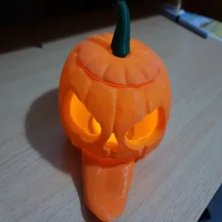 Cheeky Jack-O'Lantern