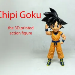Chipi Goku articulated action figure