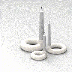 Circular Candle Holders