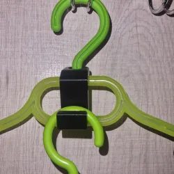 CLOTH HANGER CONNECTOR HOOK