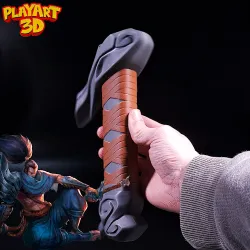 COLLAPSING KATANA - YASUO - LEAGUE OF LEGENDS - (PRINT IN PLACE + ASSEMBLY VERSION)