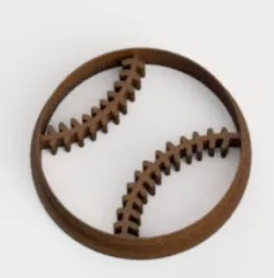 Cookie Cutter BaseBall ball x1