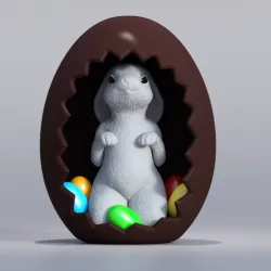 CUTE EASTER BUNNY